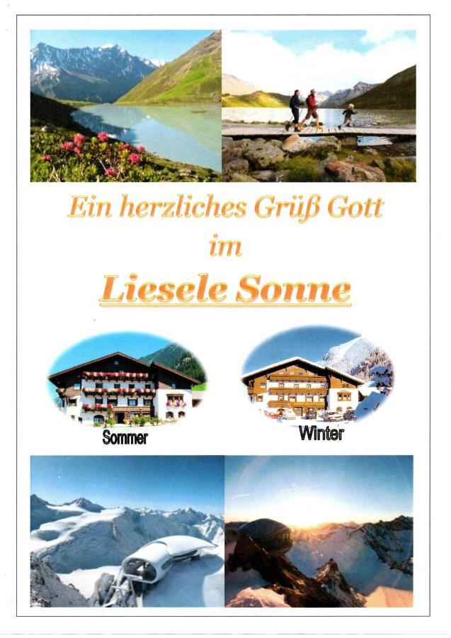 Hotel Restaurant Liesele Sonne Sankt Leonhard im Pitztal Bagian luar foto